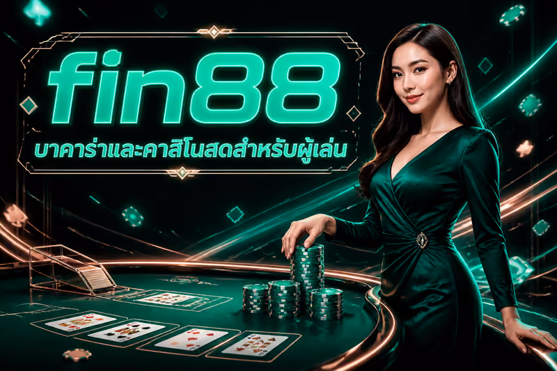 fin88 บาคาร่าและคาสิโนสดสำหรับผู้เล่น