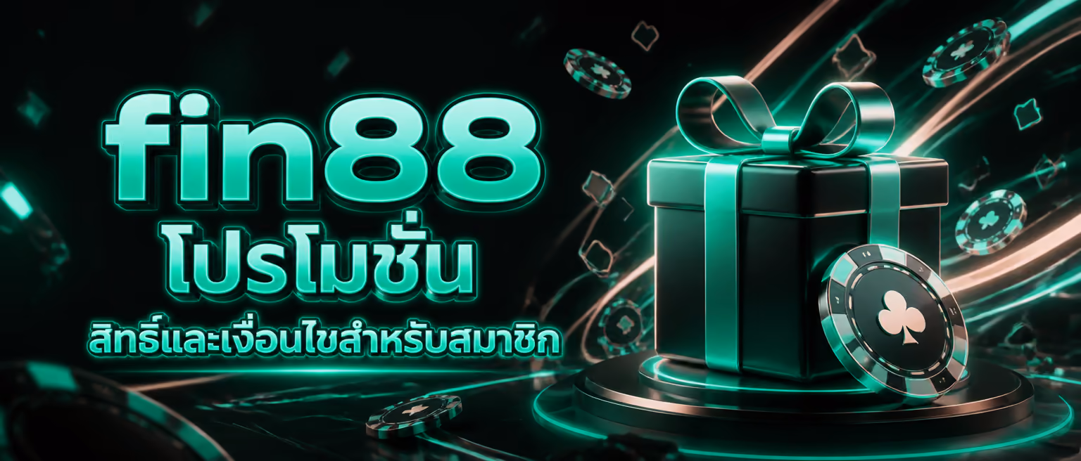 fin88 โปรโมชั่น สิทธิ์และเงื่อนไขสำหรับสมาชิก
