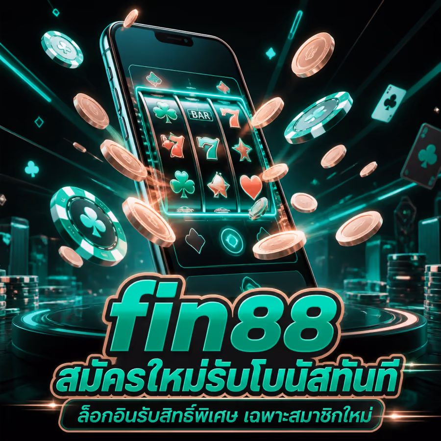 fin88 สมัครใหม่รับโบนัสทันที ล็อกอินรับสิทธิ์พิเศษ เฉพาะสมาชิกใหม่